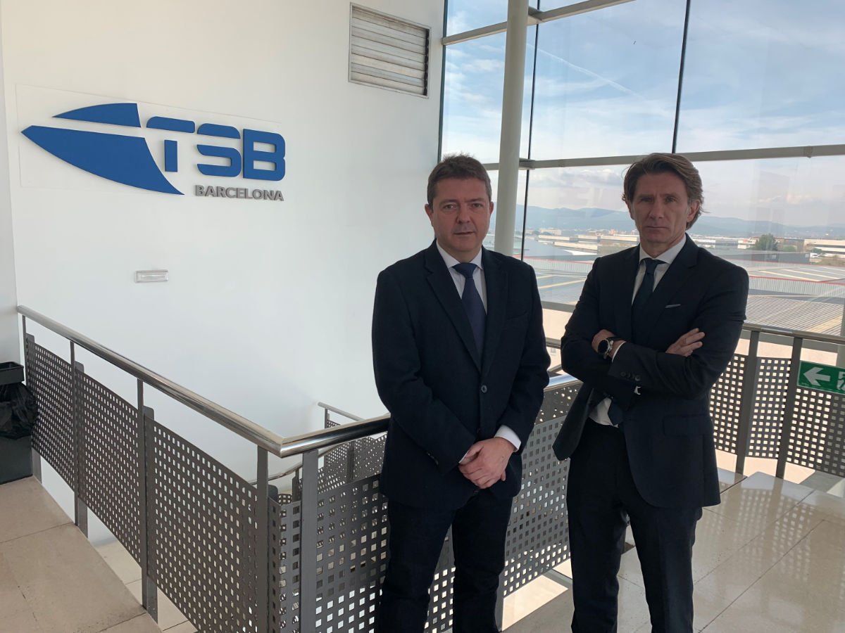 Alfonso Martínez nuevo CEO grupo TSB junto a Pere Cristóbal Presidente Ejecutivo del grupo.